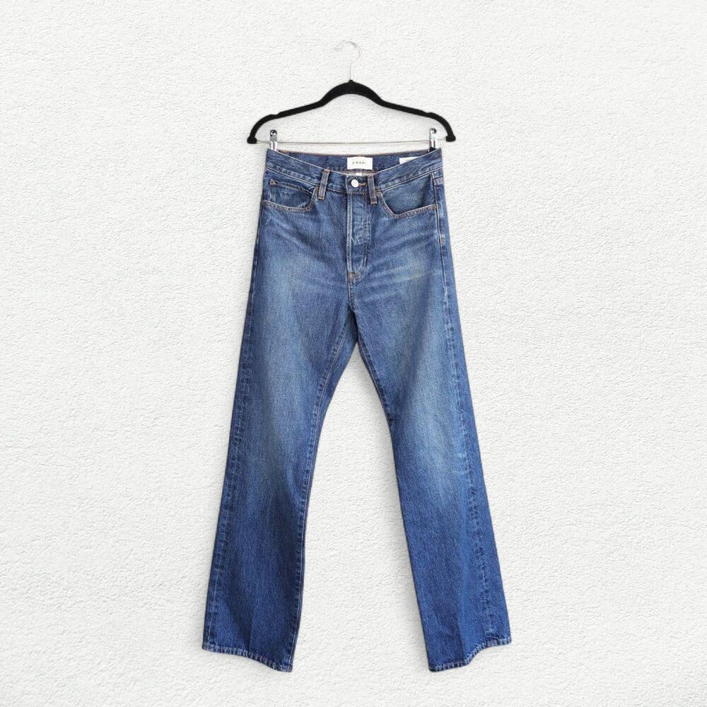 Frame Denim The Vertical Jeans in Logic Blue